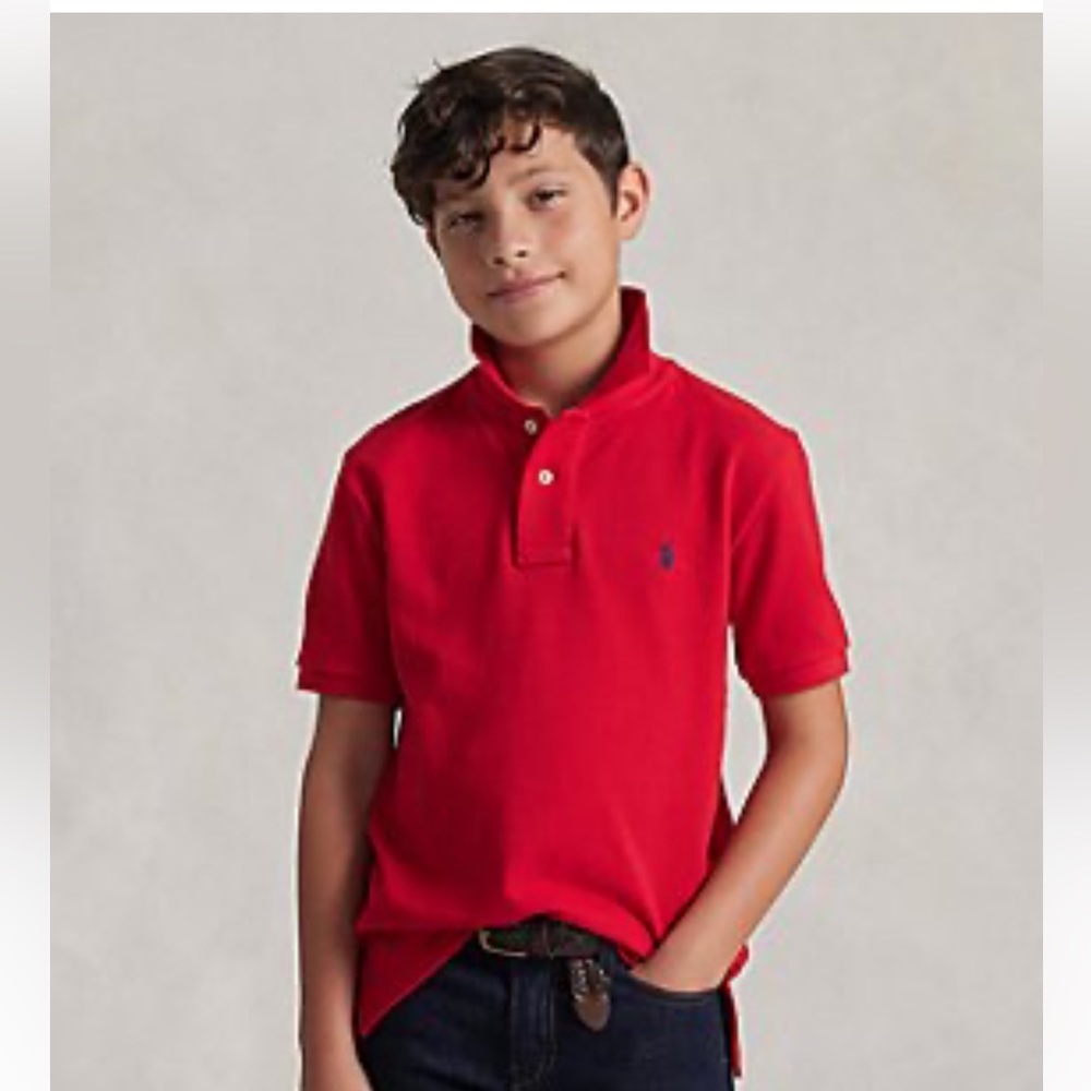 Polo Ralph Lauren
Boys' Cotton Mesh Polo Shirt